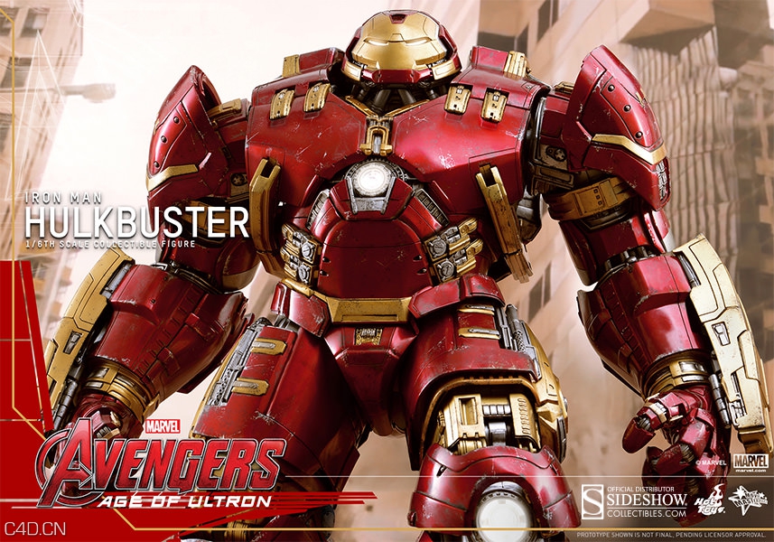 变形金刚Hulkbuster C4D模型