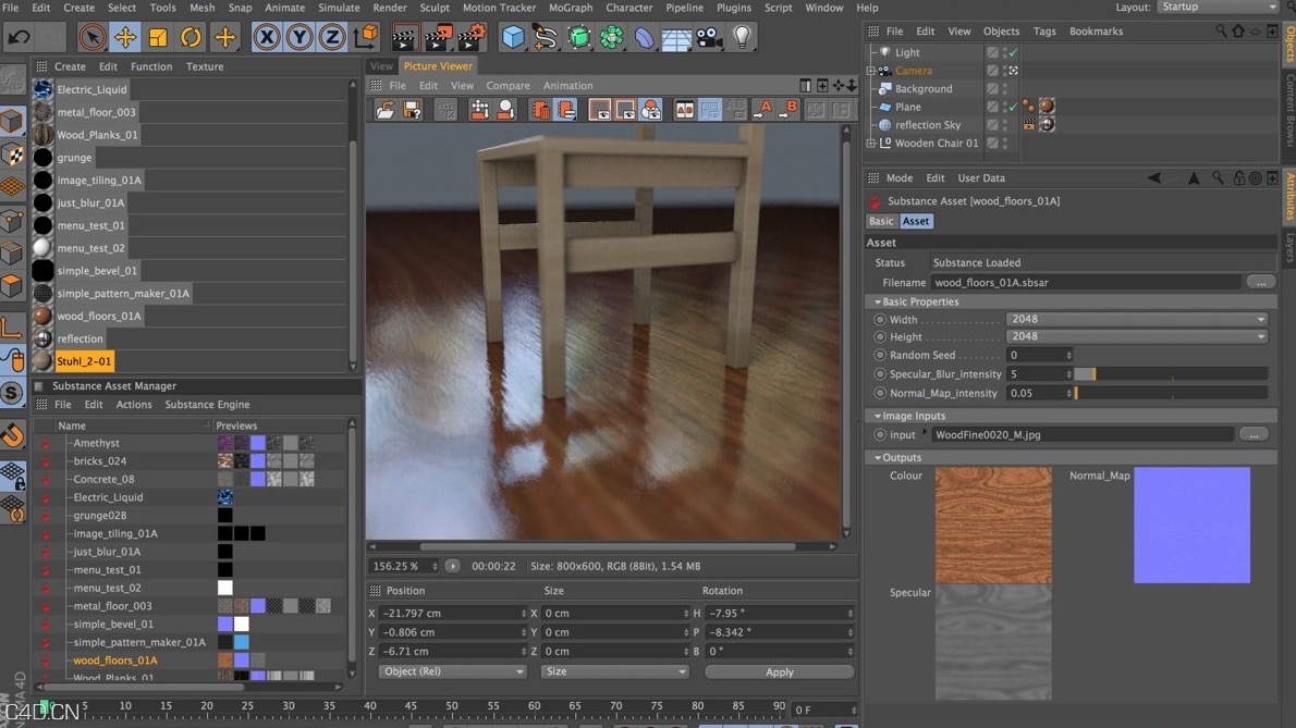 Cinema 4D材质插件汉化版 Substance painter plugin - C4D之家 - cinema4d_ 2015-05-06 21.54.07.jpg