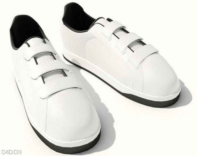 白色休闲运动板鞋C4D模型 White sports shoes model - C4D之家 - 115919azsotz635pdpksxn.jpg
