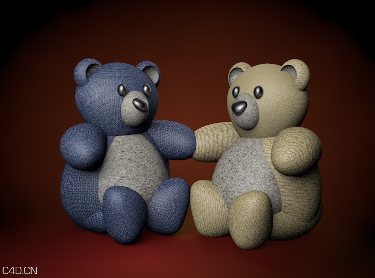 布熊/泰迪熊C4D模型 Teddy-Bear 3dmodel - C4D之家 - cinema4d_ 2015-05-13 23.47.33.jpg