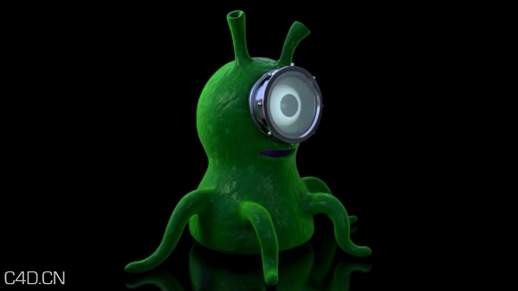 C4D外星人角色建模教程 Cinema 4D – Modeling an Alien Character Tutorial