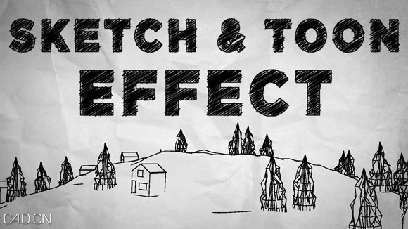 C4D创建素描和卡通效果教程 Creating Sketch and Toon Effect Tutorial - C4D之家 - Cinema-4D-Creating-Sketch-and-Toon-Effect-Tutorial.jpg