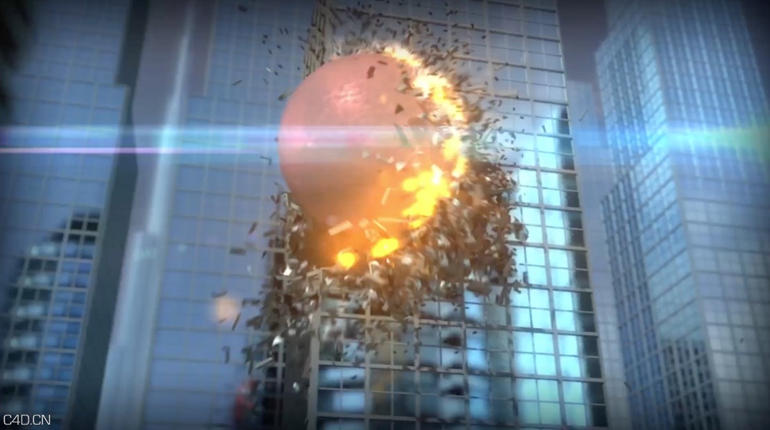 NAB 2015 Rewind系列教程之：摩天大楼与玻璃窗破碎教程