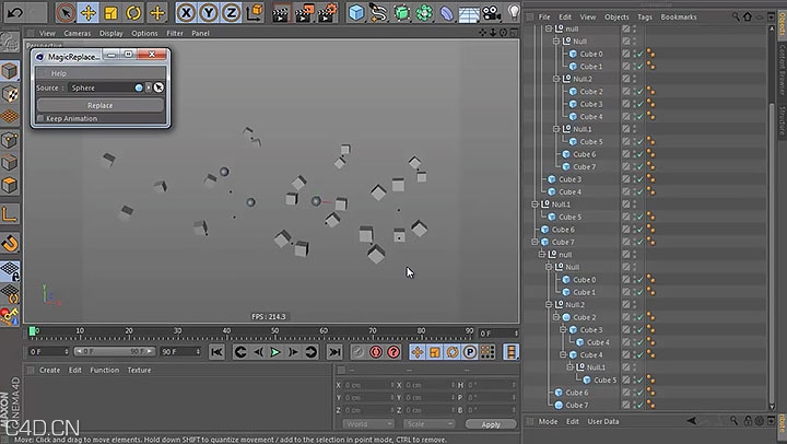 C4D动画模型替换插件 Nitro4d Magic Replace V1.0 R12-R16 Win/Mac + 使用教程 - C4D之家 - magic-replace-for-cinema-4d.jpg