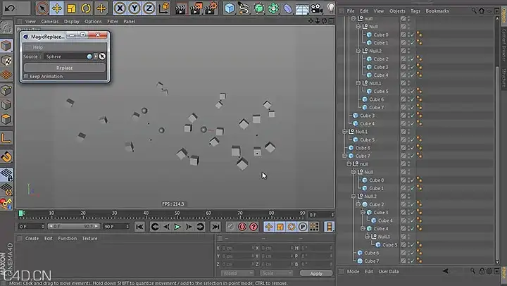 C4D动画模型替换插件 Nitro4d Magic Replace V1.0 R12-R16 Win/Mac + 使用教程 - C4D之家 - magic-replace-for-cinema-4d.jpg