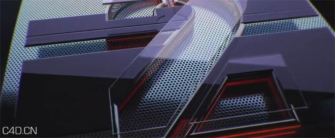 Cinema 4D 创建合成真实的玻璃效果的片头教程