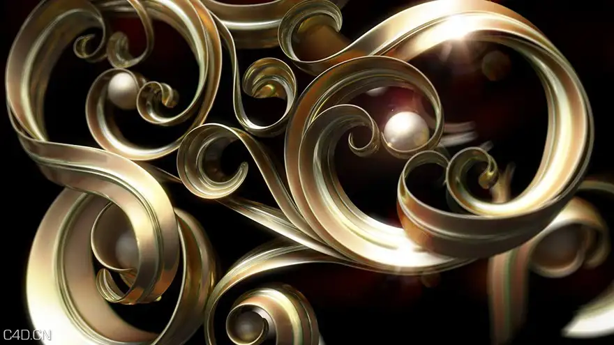 C4D 有机生长教程 C4D214 Math By Arrows – Procedural Organic Growth in Cinema 4D