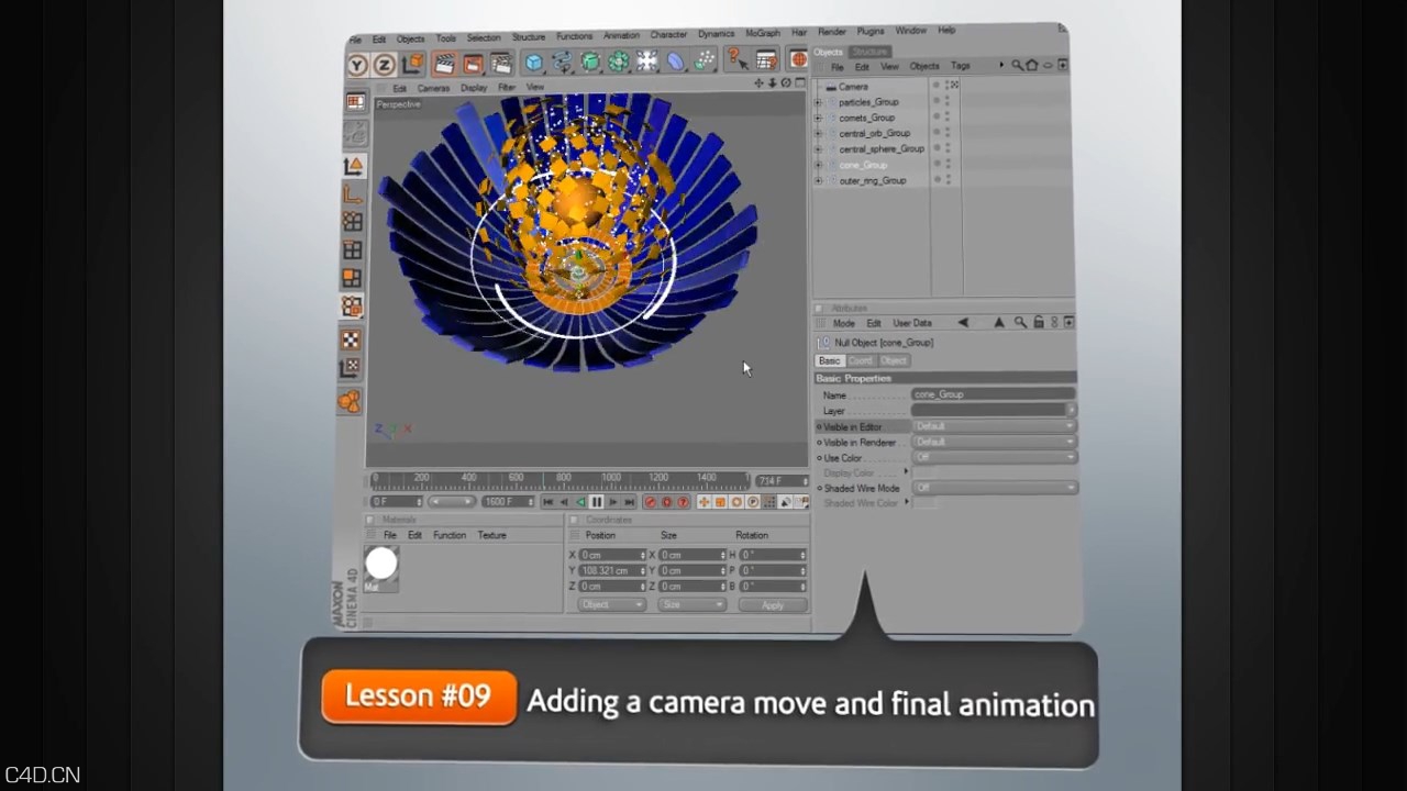 CINEMA 4D音频编辑器使用教程 - Using the Sound Effector