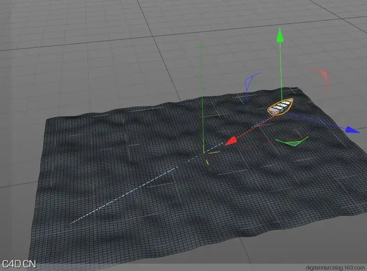 数字人C4D角色动画研究之一：约束Constraint -1