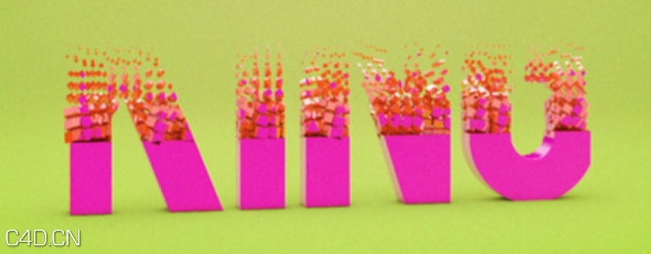 C4D文本生成动画教程（含工程） Cuber - Text generator tutorial - C4D之家 - Cuber.jpg