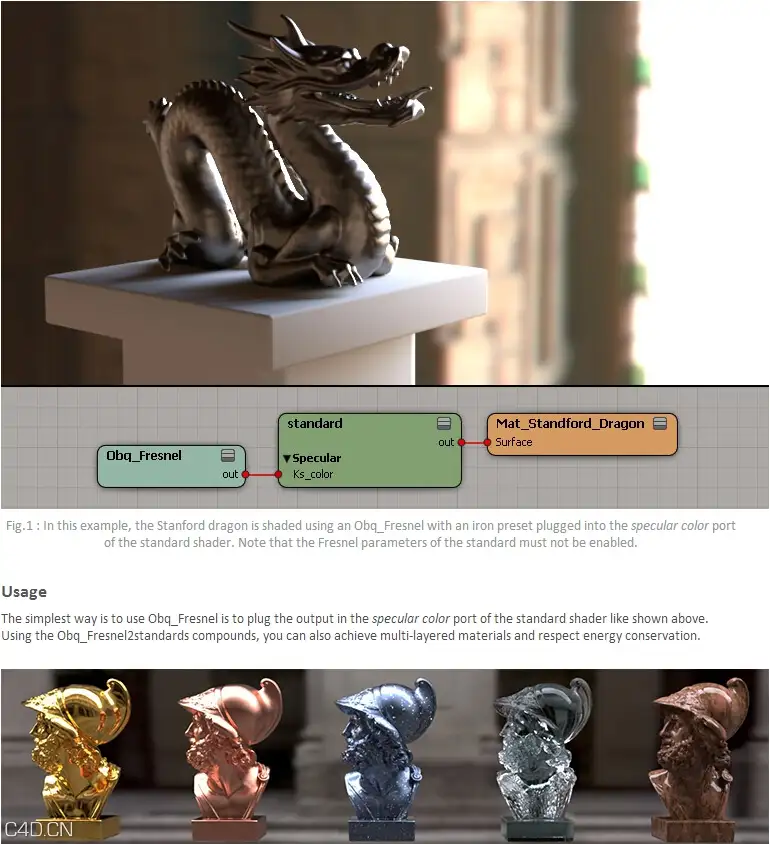 Arnold第三方shader分享! - C4D之家 - Obq_Fresnel.jpg