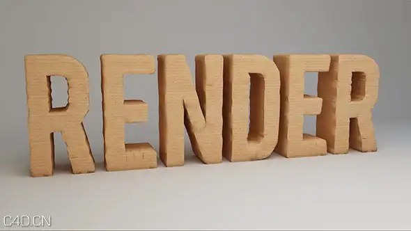 C4D文字折纸效果（含lib4d预设文件）Origami Maker Text Tutorial - C4D之家 - render-slide-sito.jpg