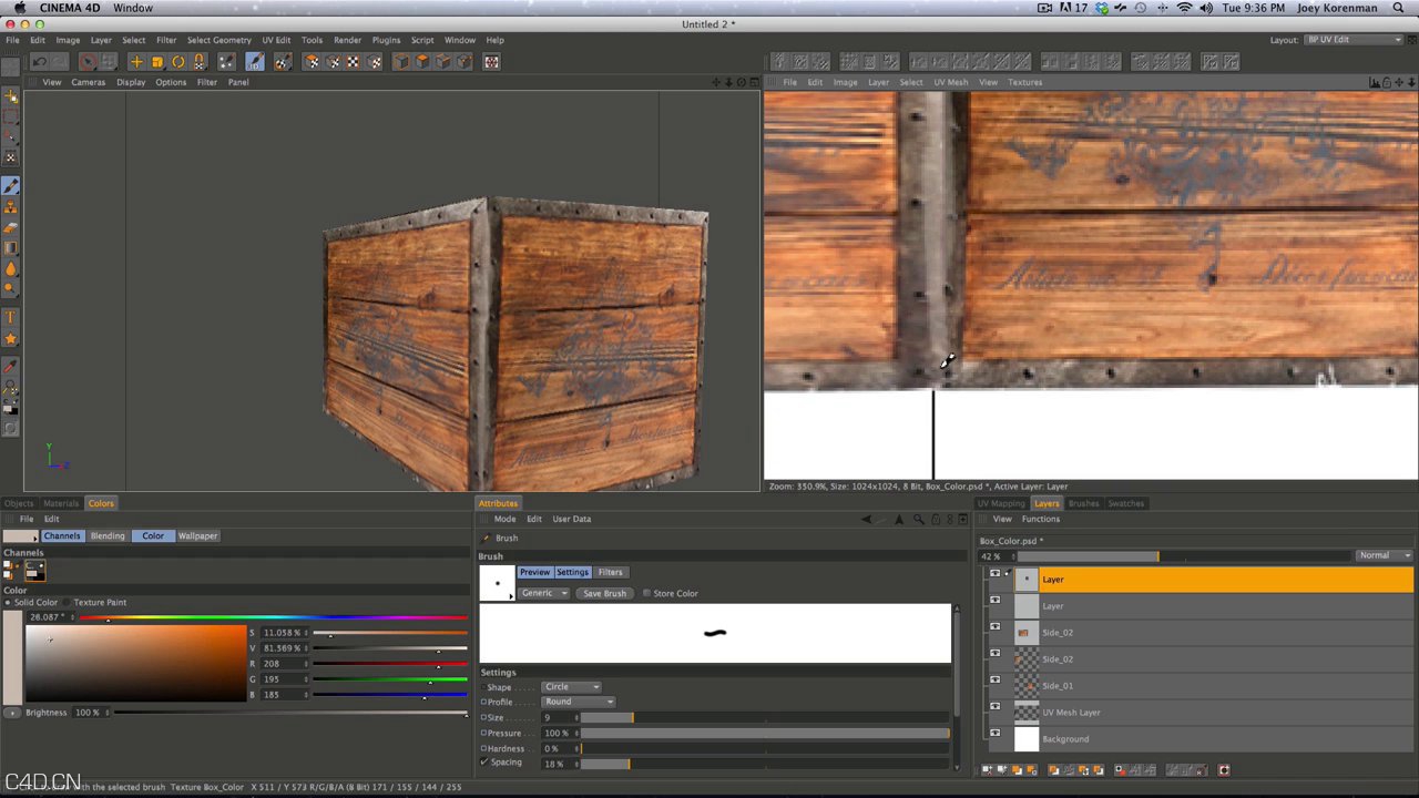 C4D UV贴图案例讲解教程（包含工程文件） UV Mapping in Cinema 4D - C4D之家 - 433489694_1280.jpg
