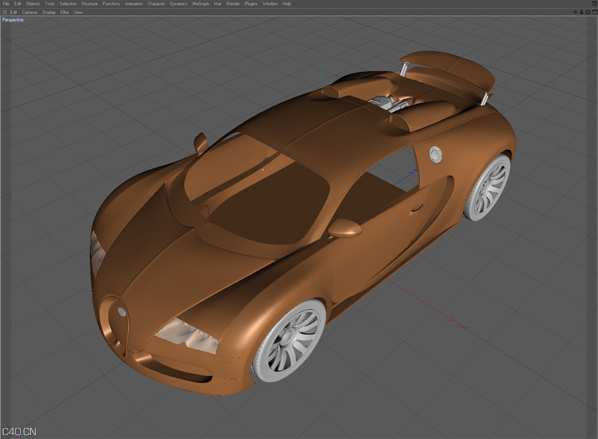 C4D布加迪威龙汽车建模渲染作品 Bugatti Veyron - C4D之家 - productmain_05large.jpg