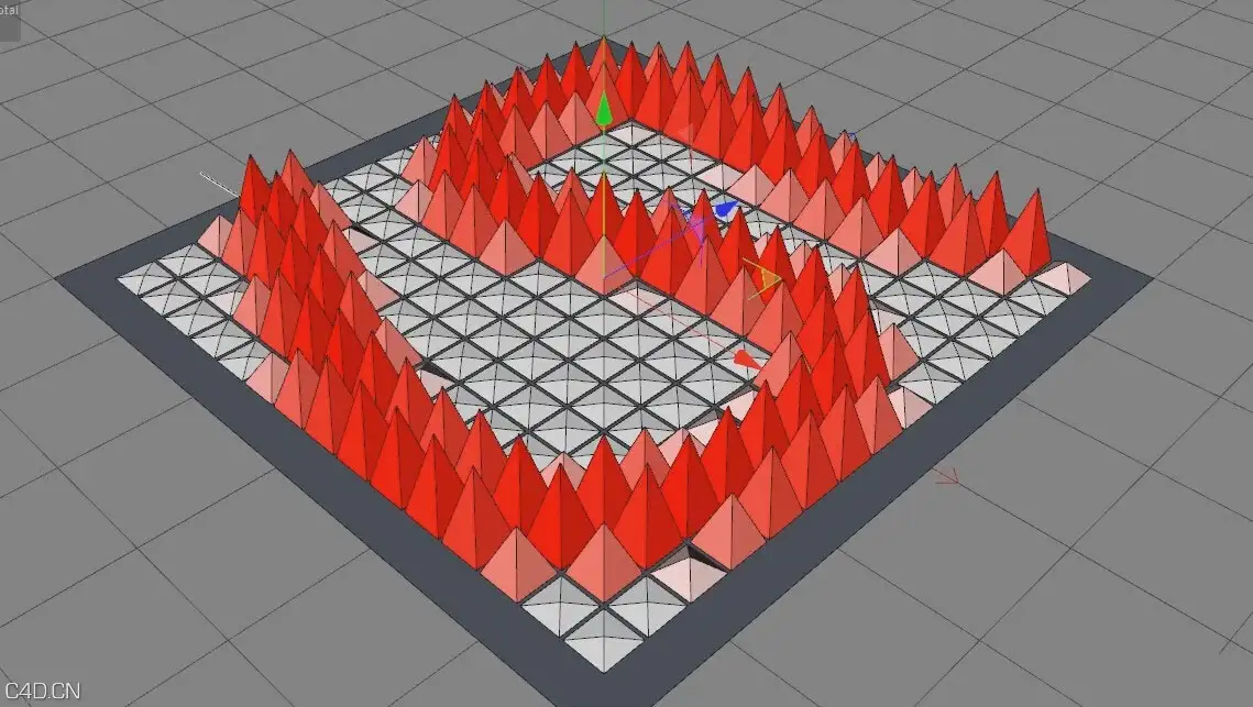 c4d小技巧：图形运动教程 MoGraph-Triggered Animations with Maxons Cinema 4D