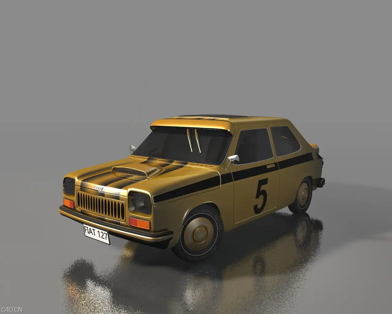 菲亚特老车 - C4D之家 - fait.jpg