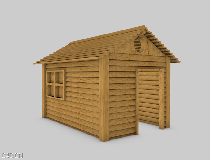 小木屋C4D模型 Chalet 3D model - C4D之家 - cinema4d_ 2015-06-04 23.39.01.jpg