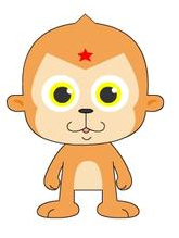 卡通猴子模型 - C4D之家 - 1.png