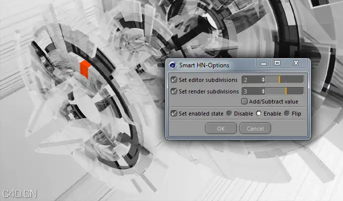 C4D改变场景内的曲面对象参数脚本 Smart HN-Options - C4D之家 - main31.22j797gdmyg0k408wssoosw88.an7j656m54w0wckooogc4kgw8.th.png