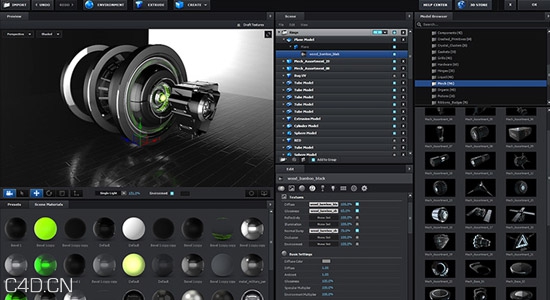 E3D V2.2 Win和谐版 Video Copilot Element 3D v2.2.0.2100 CS5-CC 2015 - C4D之家 - e3d2T.jpg