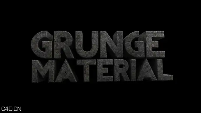 C4D创建颓废材质效果（含35个材质）Creating Professional Grunge Material - C4D之家 - Cinema-4D-Creating-a-Professional-Grunge-Material-Tutorial.jpg