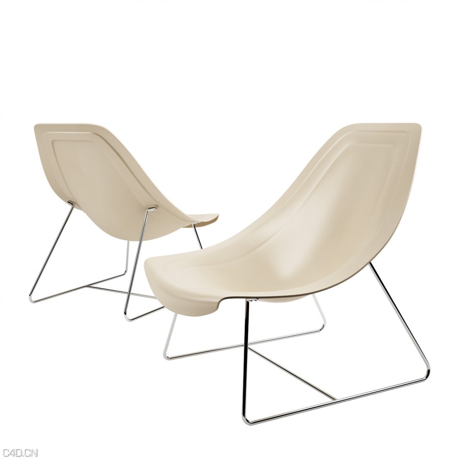 时尚休闲椅C4D模型 Oyster Light Armchair by i4Mariani - C4D之家 - oyster-light-armchair-by-i4mariani-900x900.jpg