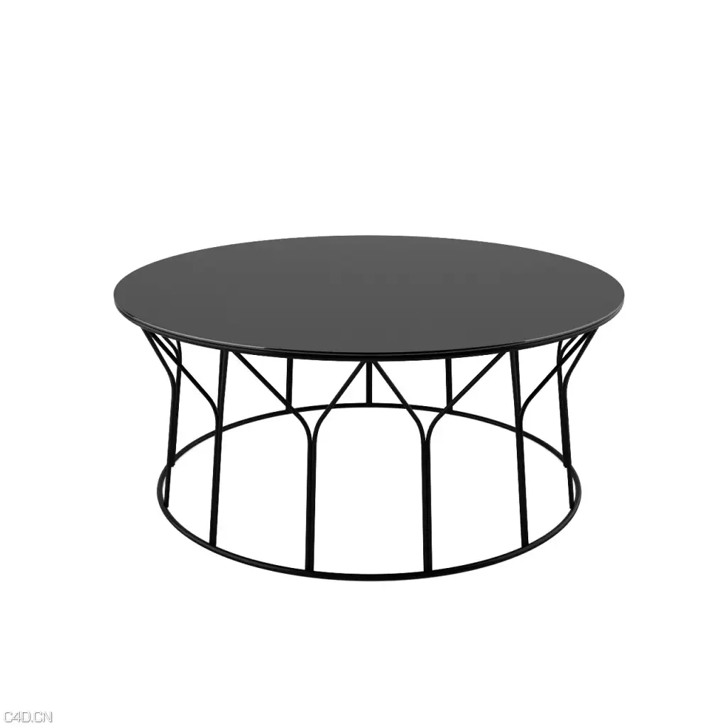 简易圆型黑色桌子C4D模型 Circus Table by Offecct - C4D之家 - circus-table-by-offecct-1024x1024.jpg