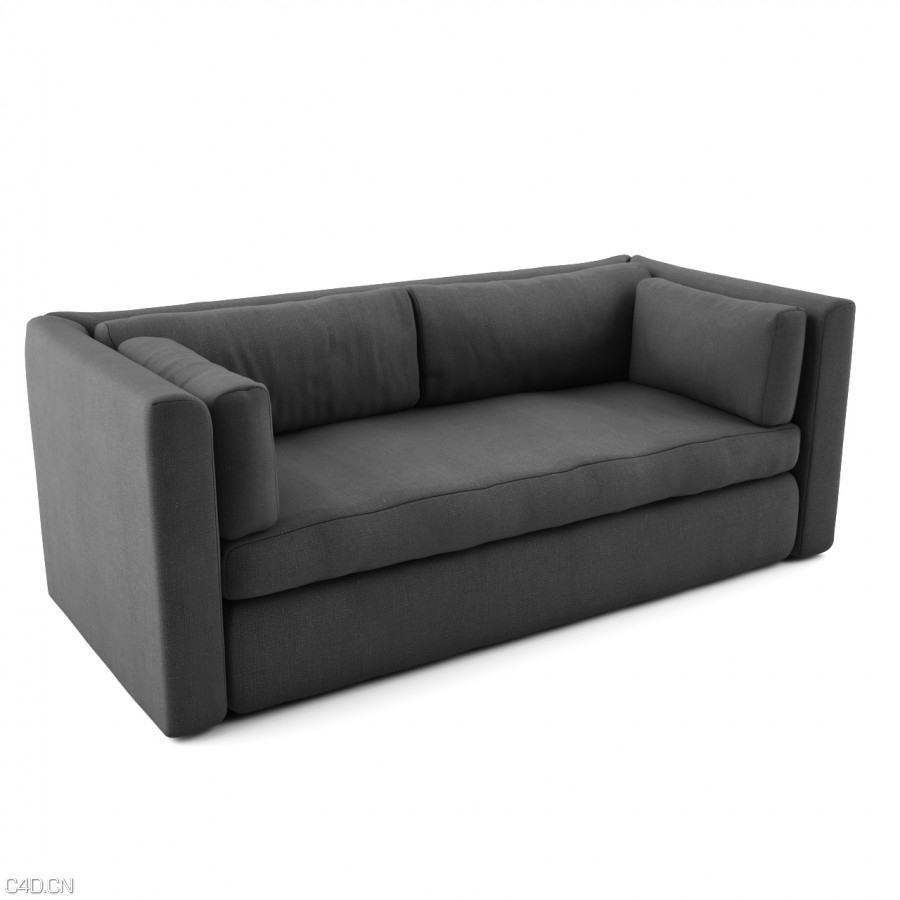 黑色客厅双人沙发C4D模型 Hackney Sofa by Hay - C4D之家 - hackney-sofa-by-hay-900x900.jpg