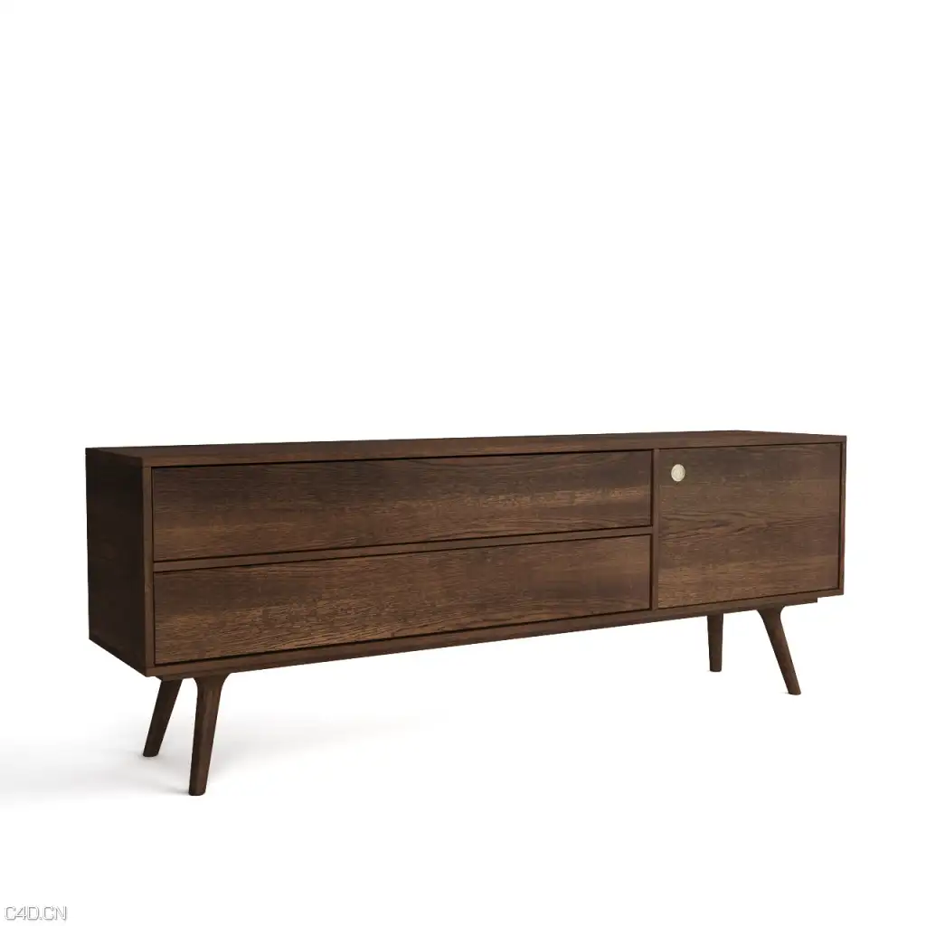 橱柜C4D模型 Zio Buffet by Moooi