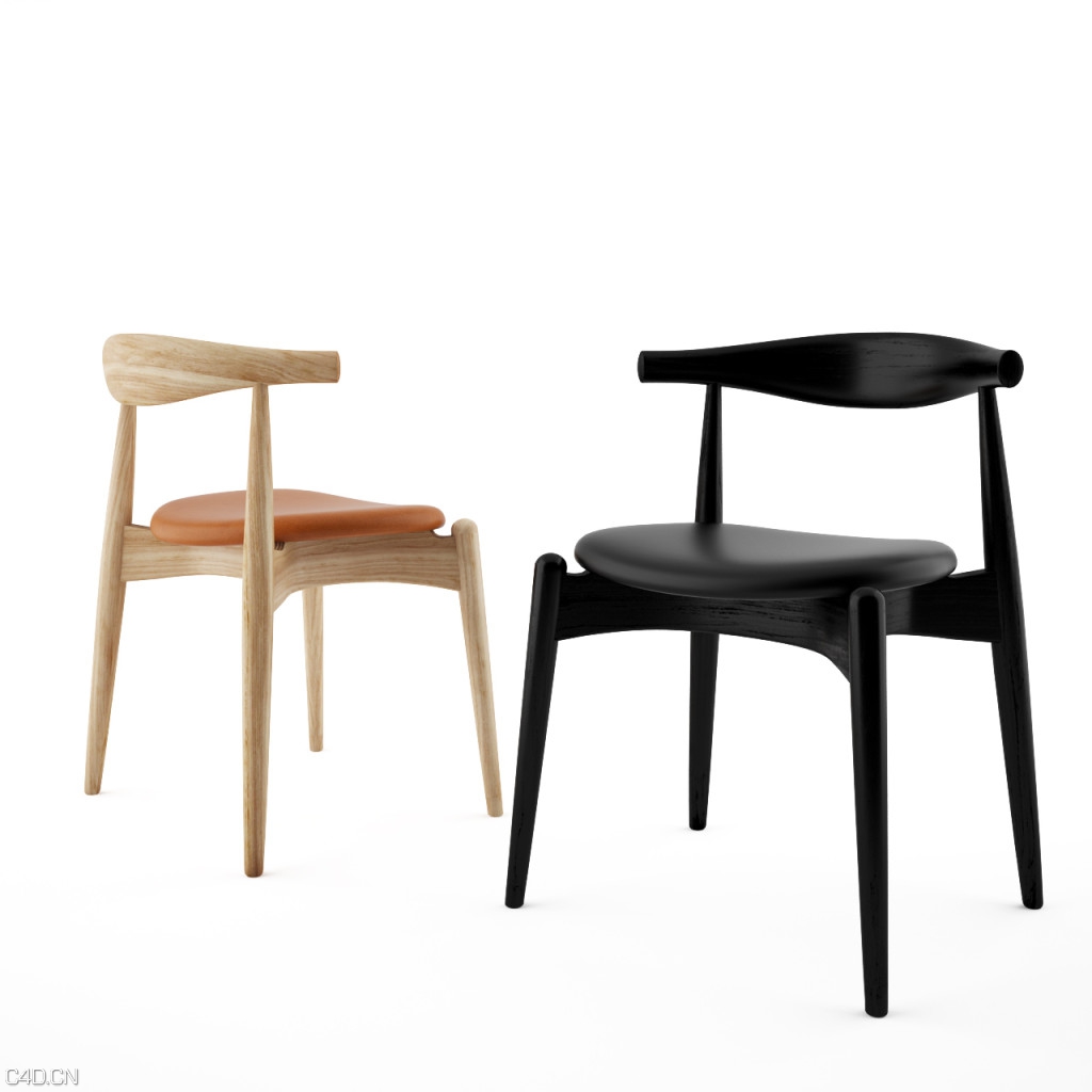 桌椅,餐椅-CH20 Elbow Chair 牛角椅椅子,单椅,实木椅子,手肘椅,北欧单椅,餐椅 - C4D之家 - ch-20-elbow-chair-by-hans-wegner-1024x1024.jpg