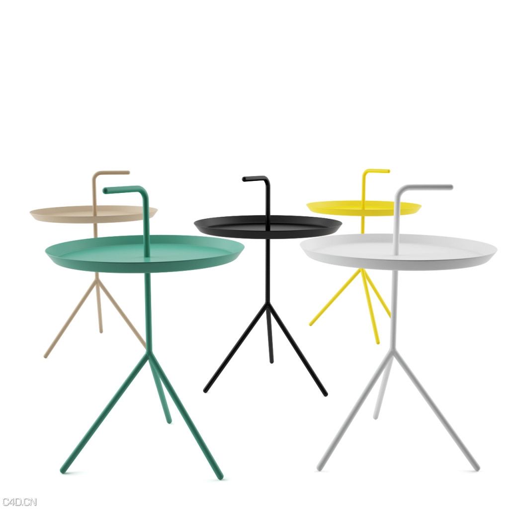丹麦涂漆钢质边桌,茶几C4D模型 DLM Table by Hay - C4D之家 - dlm-table-by-hay-1024x1024.jpg