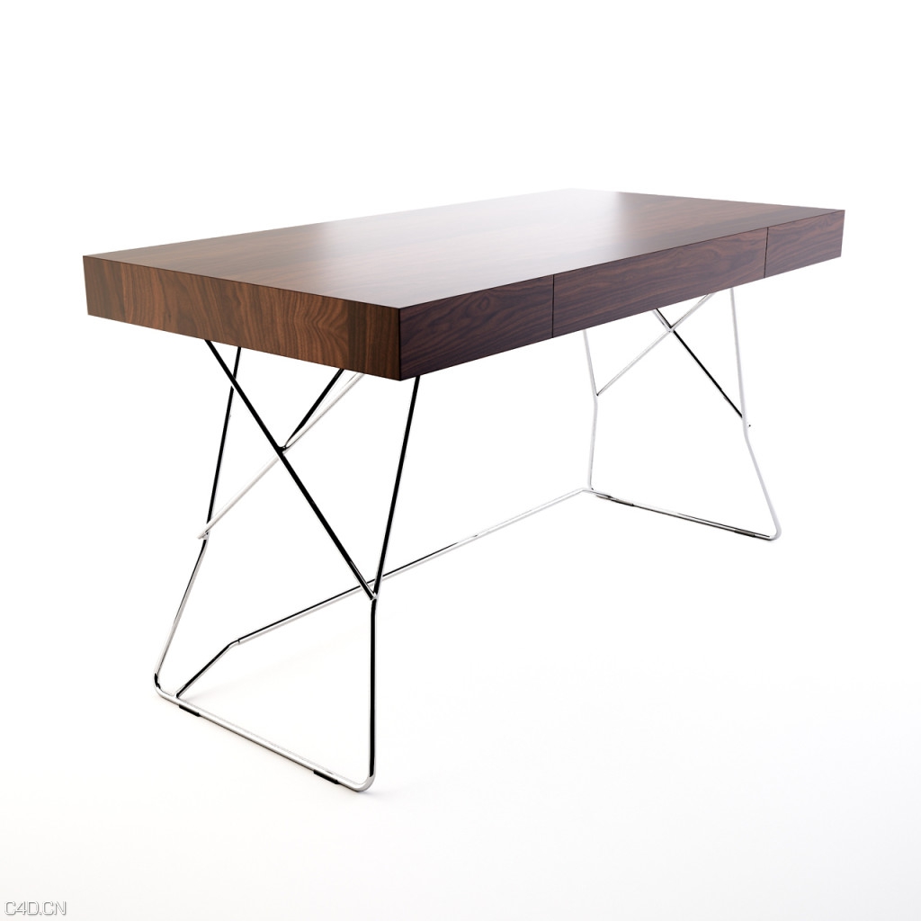 酒店服务台 平板操作台C4D模型 Maestrale Desk by Zanotta - C4D之家 - maestrale-table-by-zanotta1-1024x1024.jpg