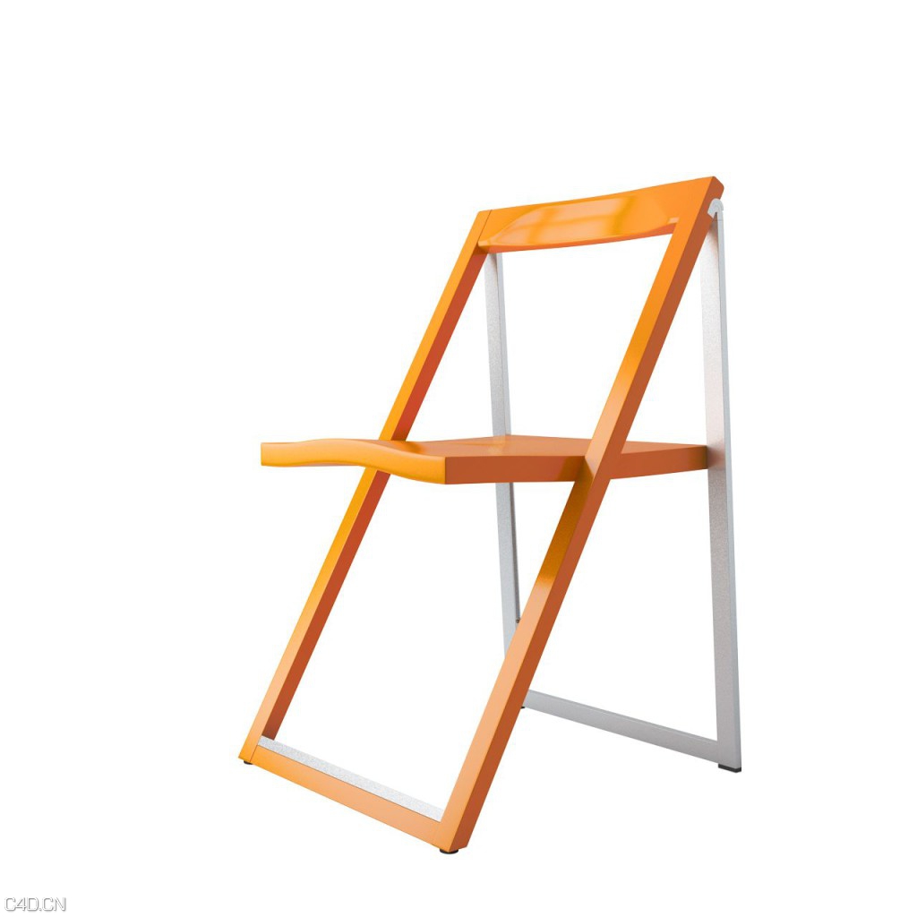 折叠椅C4D模型 Skip Folding Chair by Calligaris