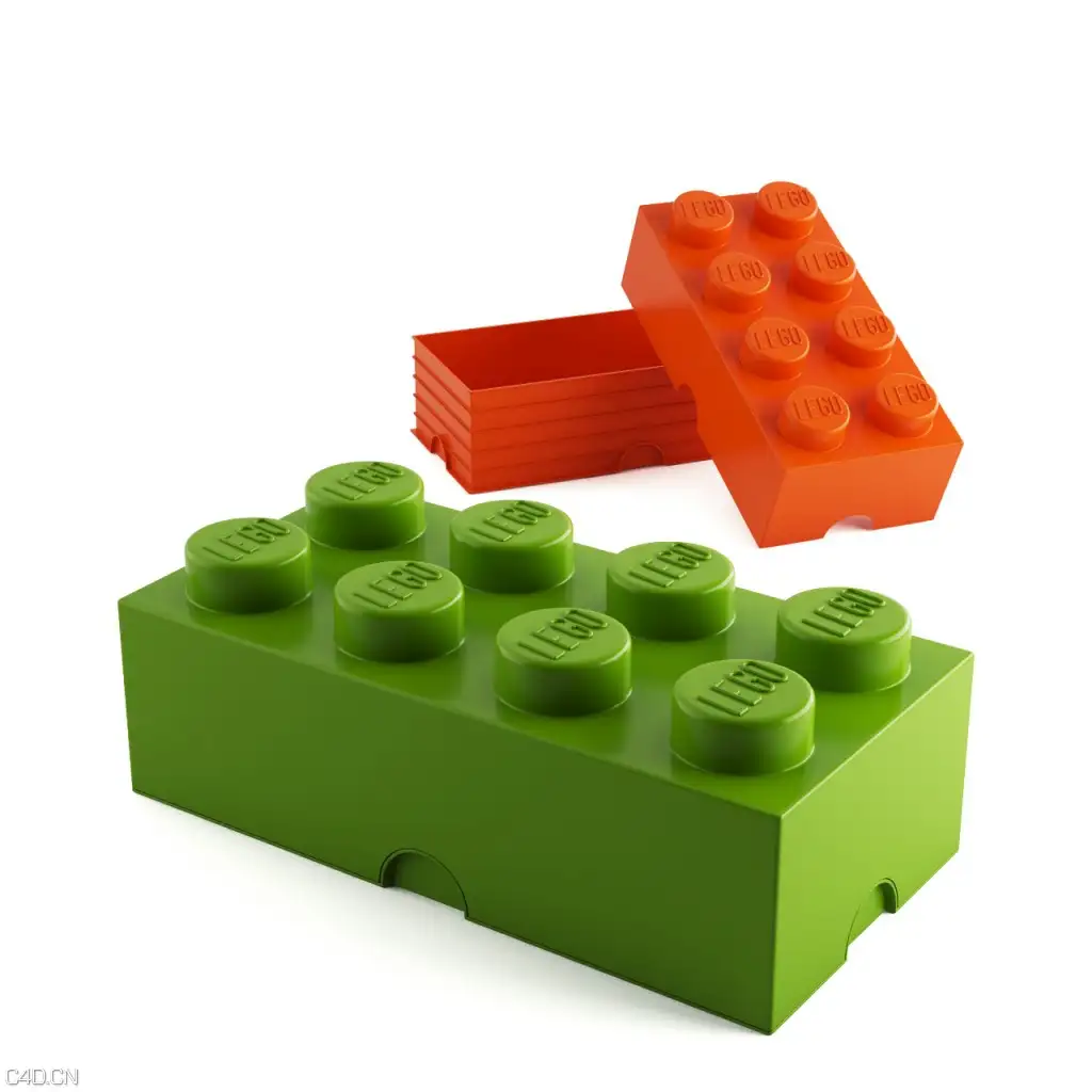 乐高玩具C4D模型 Storage Brick 8 by Lego - C4D之家 - storage-brick-8-by-lego-1024x1024.jpg