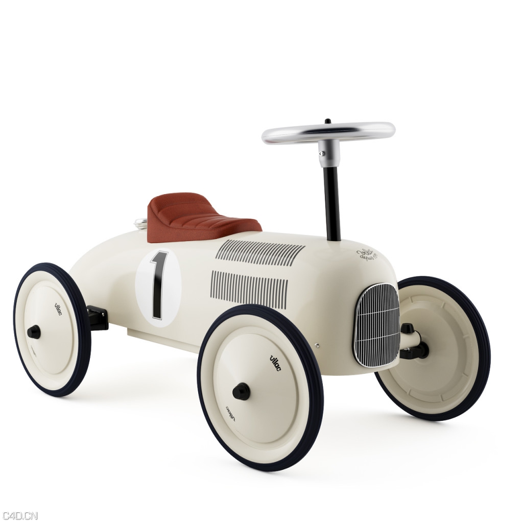 复古骑式合金儿童玩具车C4D模型 Retro Ride On Metal Car by Vilac - C4D之家 - retro-ride-on-metal-car-by-vilac-1024x1024.jpg