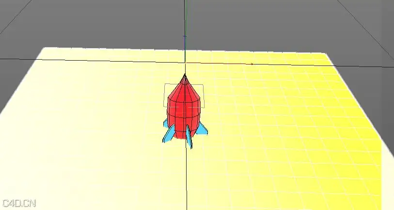 火箭发射动画 - C4D之家 - 1.jpg