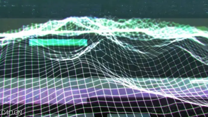 C4D/AE协作教程：制作扭曲的未来科技线框地形效果（含工程文件） - C4D之家 - Cinema-4D-and-After-Effects-Futuristic-Distorted-Intro-Tutorial.jpg