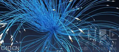 C4D教程：C4D声音效果器应用实例中文教程