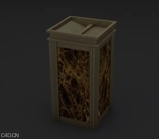 垃圾桶C4D模型 Trash 3D model - C4D之家 - cinema4d_ 2015-07-22 18.18.33.jpg