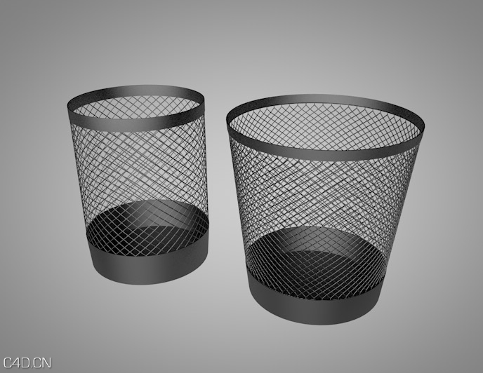 铁网垃圾筒 镂空垃圾桶C4D模型 Trash can 3D model - C4D之家 - cinema4d_ 2015-07-22 22.30.28.jpg