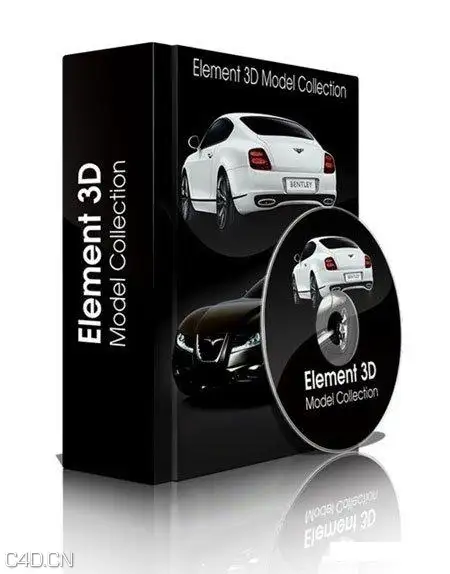 Element 3D 交通机器模型包