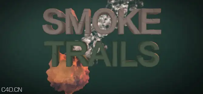 C4D烟雾轨迹预设工程文件 Smoke Trails preset - C4D之家 - 3117436.jpg