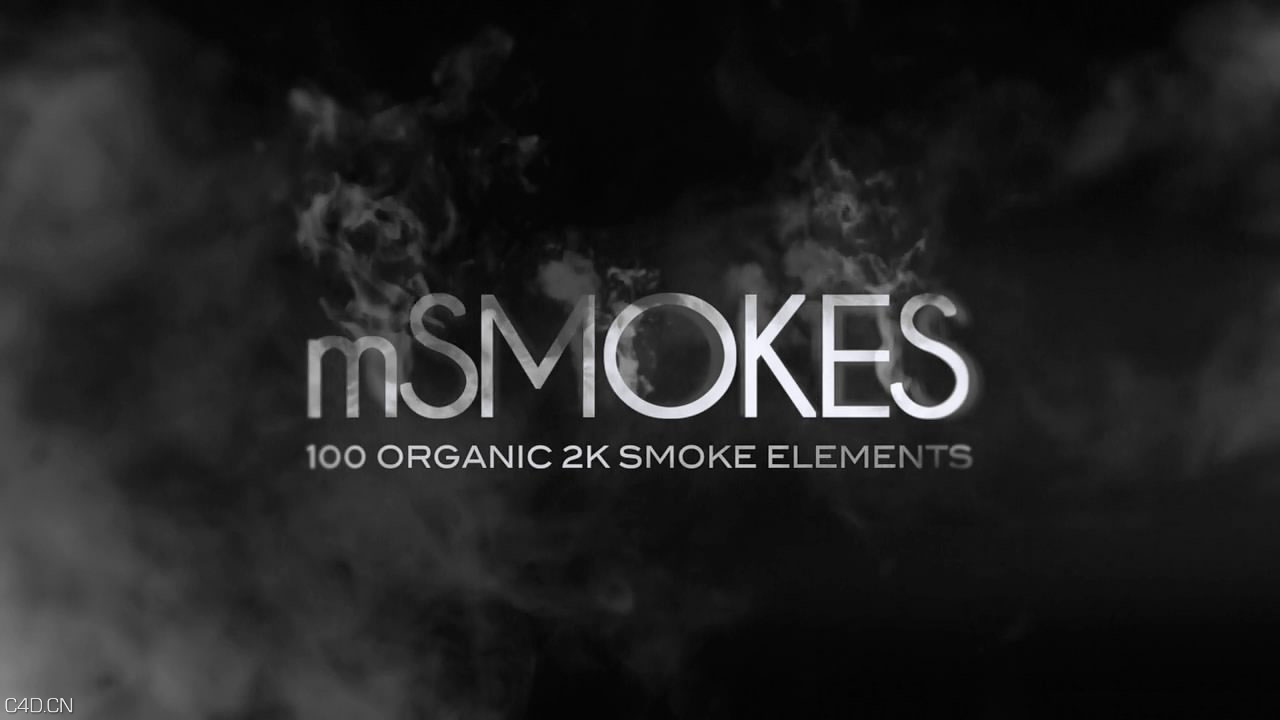 motionVFX机构出品的2K高清烟雾元素视频素材合辑，motionVFX mSm