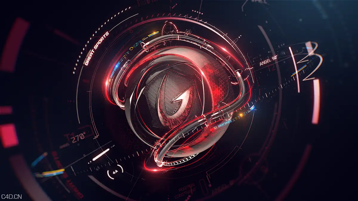 体育频道包装作品《五星体育》GREAT SPORTS CHANNEL REBRANDING 2015 - C4D之家 - e3aeee1abcef30a7e02e02c6db7a2ff3.png
