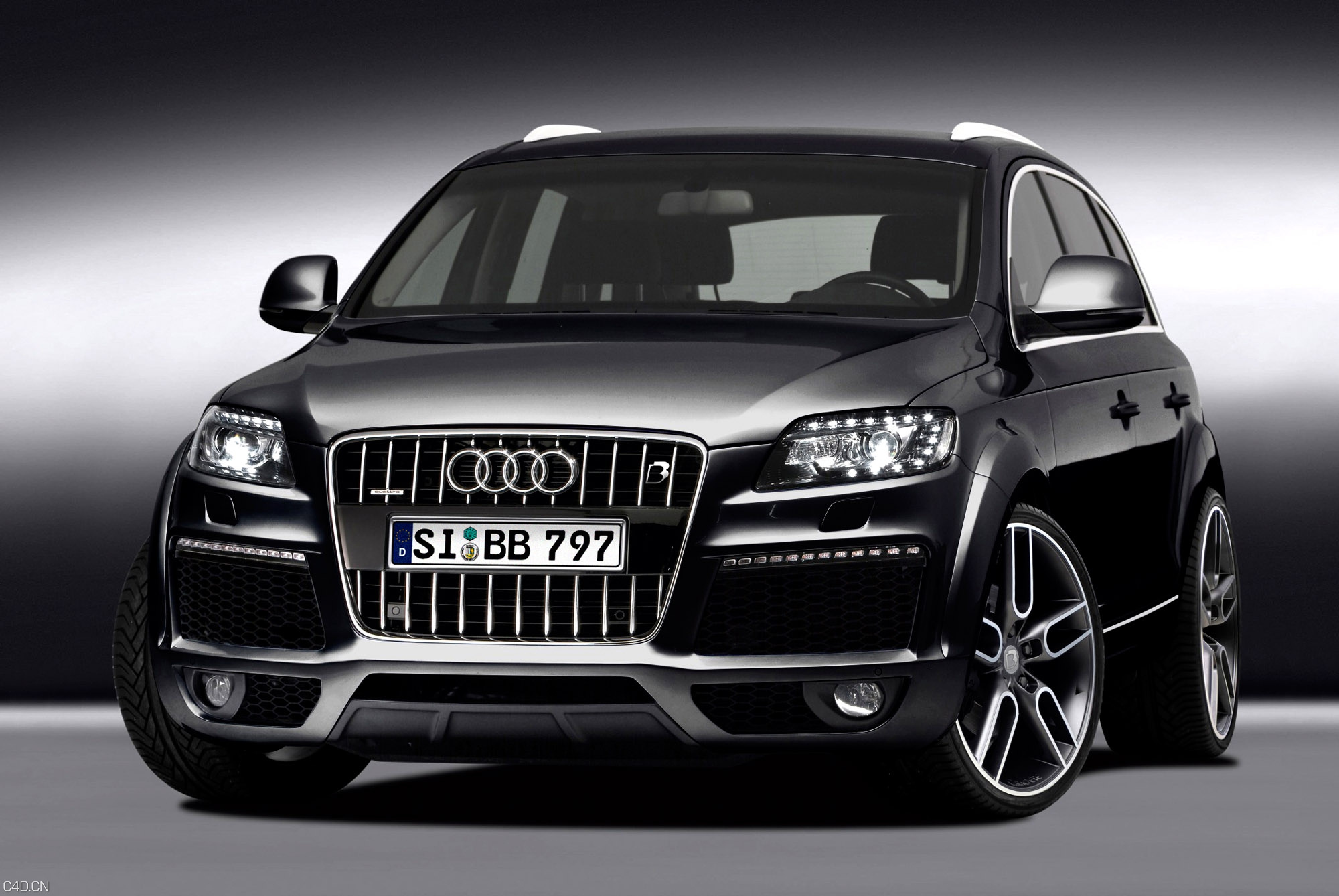 C4D汽车模型合集 BMTee’s C4D Car Model Pack - C4D之家 - audi-q7-02.jpg
