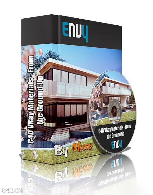 C4D VRay材质训练视频教程 Envy C4D VRay Materials From the Ground Up