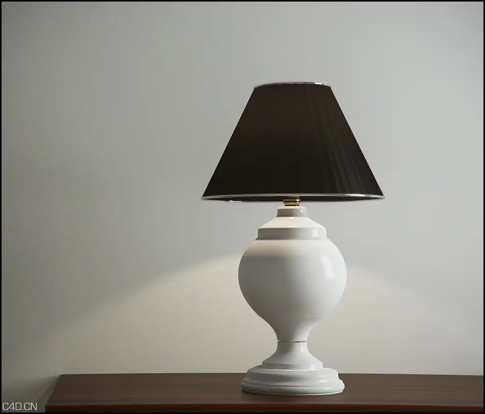 台灯C4D模型 Lamp Shade Scene - C4D之家 - Render.jpg