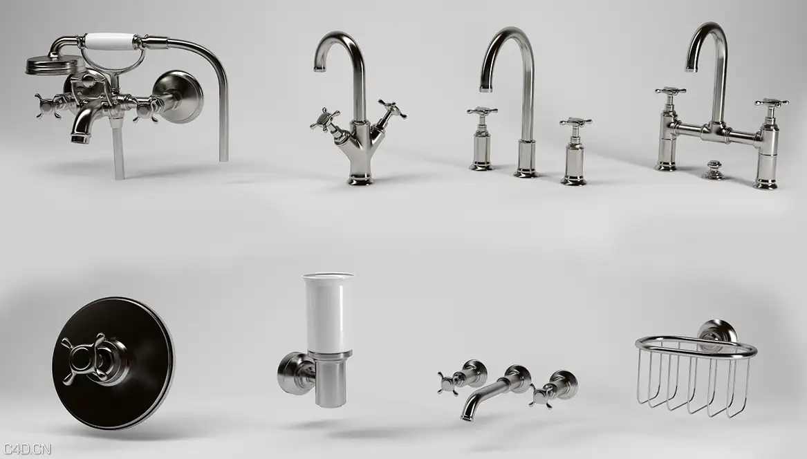 27个水龙头C4D模型合集（C4D/LIB4D）Axor 3D models - C4D之家 - cinema4d_ 2015-07-26 17.41.15.jpg
