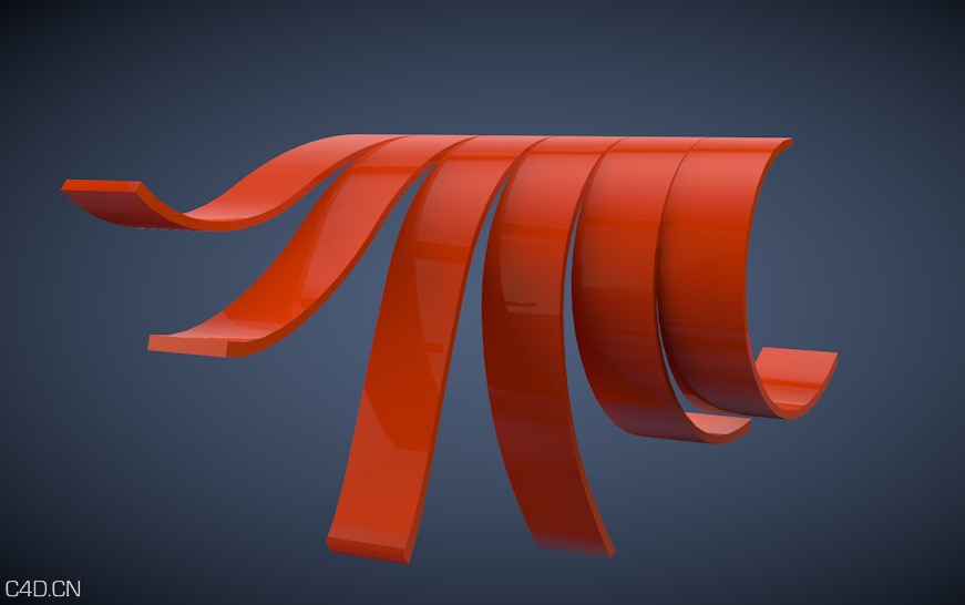 C4D步幅动画工程 Tube_Flop