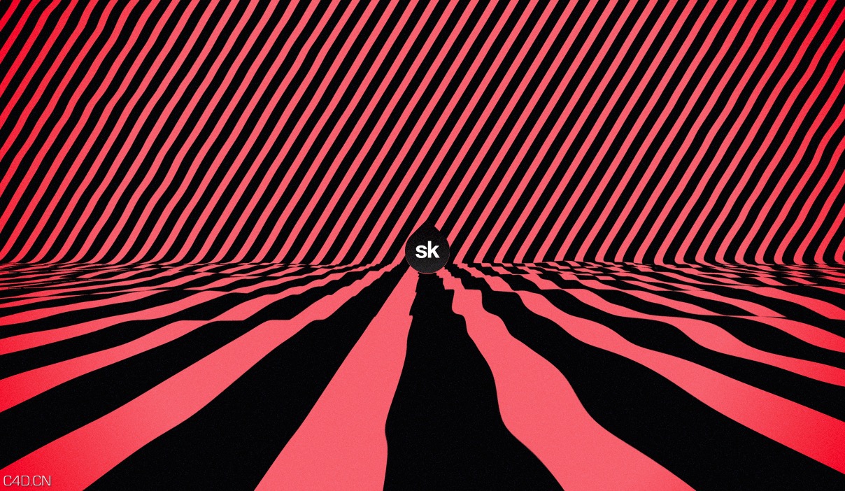 C4D标志动画工程文件：滚动的波浪彩条 - C4D之家 - cinema4d_ 2015-07-26 19.13.50.jpg